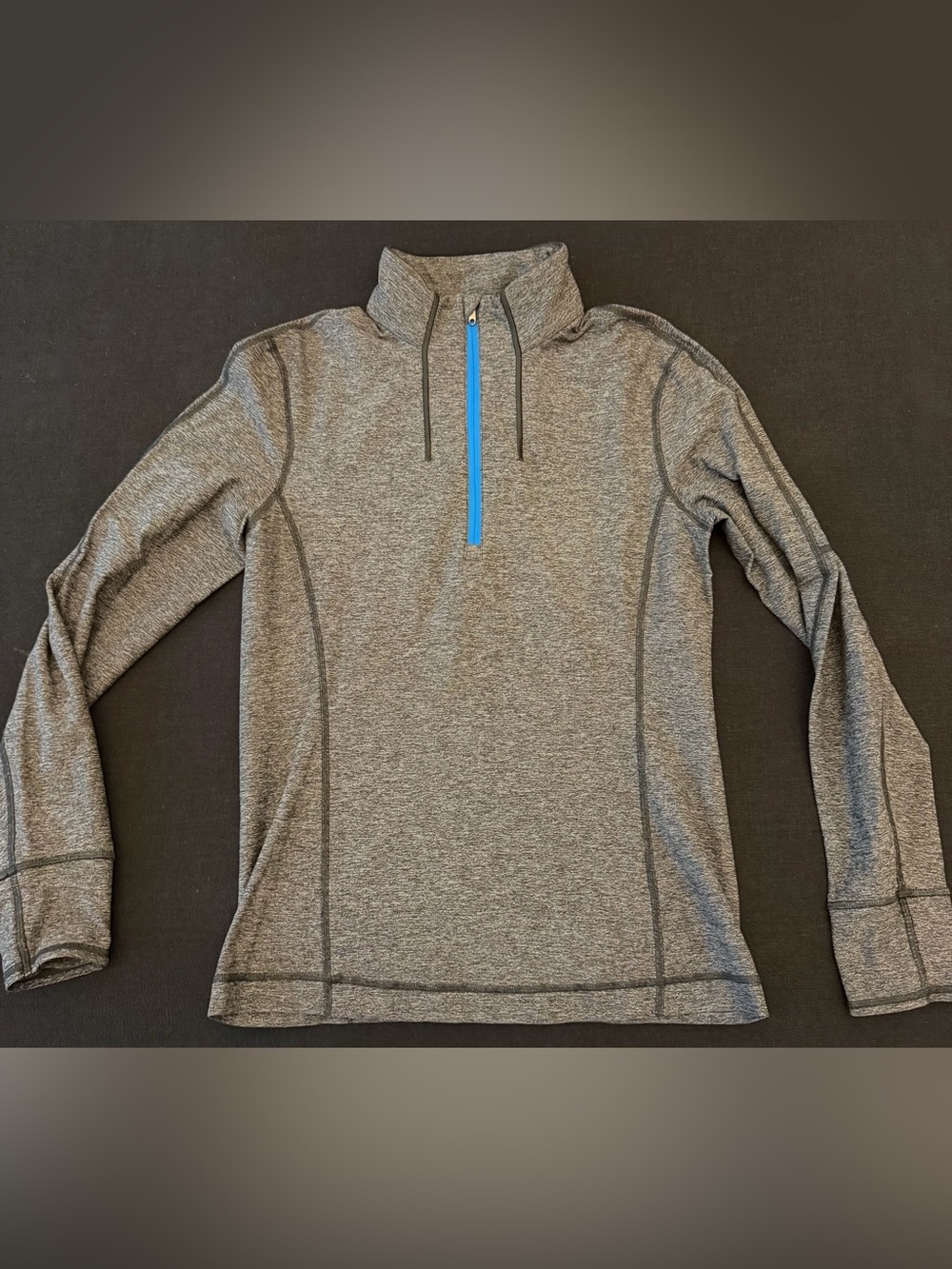 Men’s Lululemon Quarter Zip Pullover - Size Small - Heather Grey